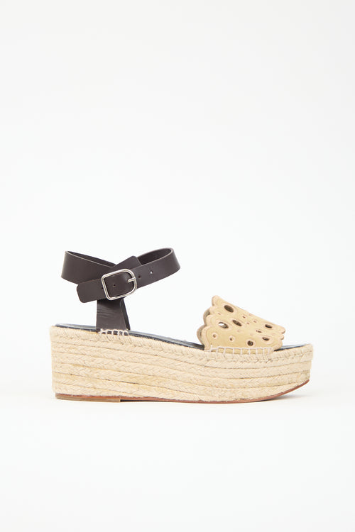 Loewe Platform Espadrille Sandal
