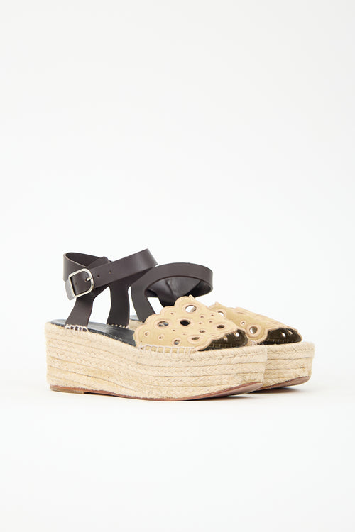 Loewe Platform Espadrille Sandal