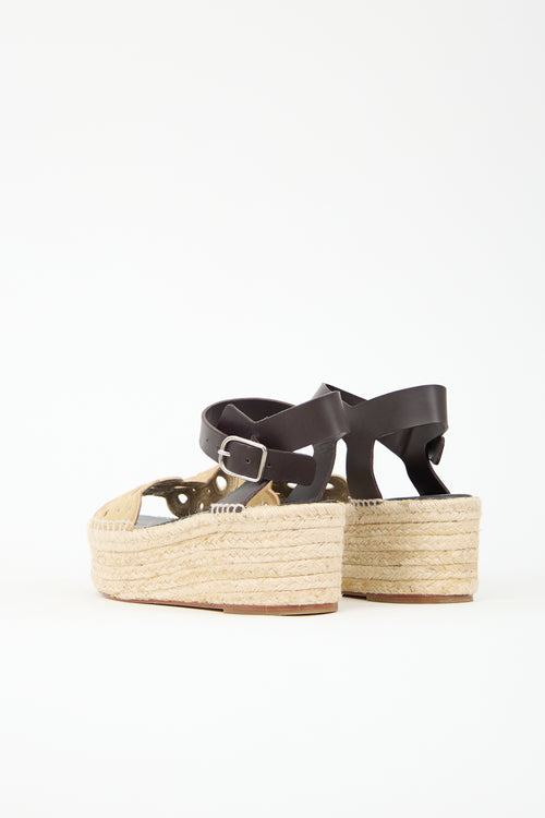 Loewe Platform Espadrille Sandal