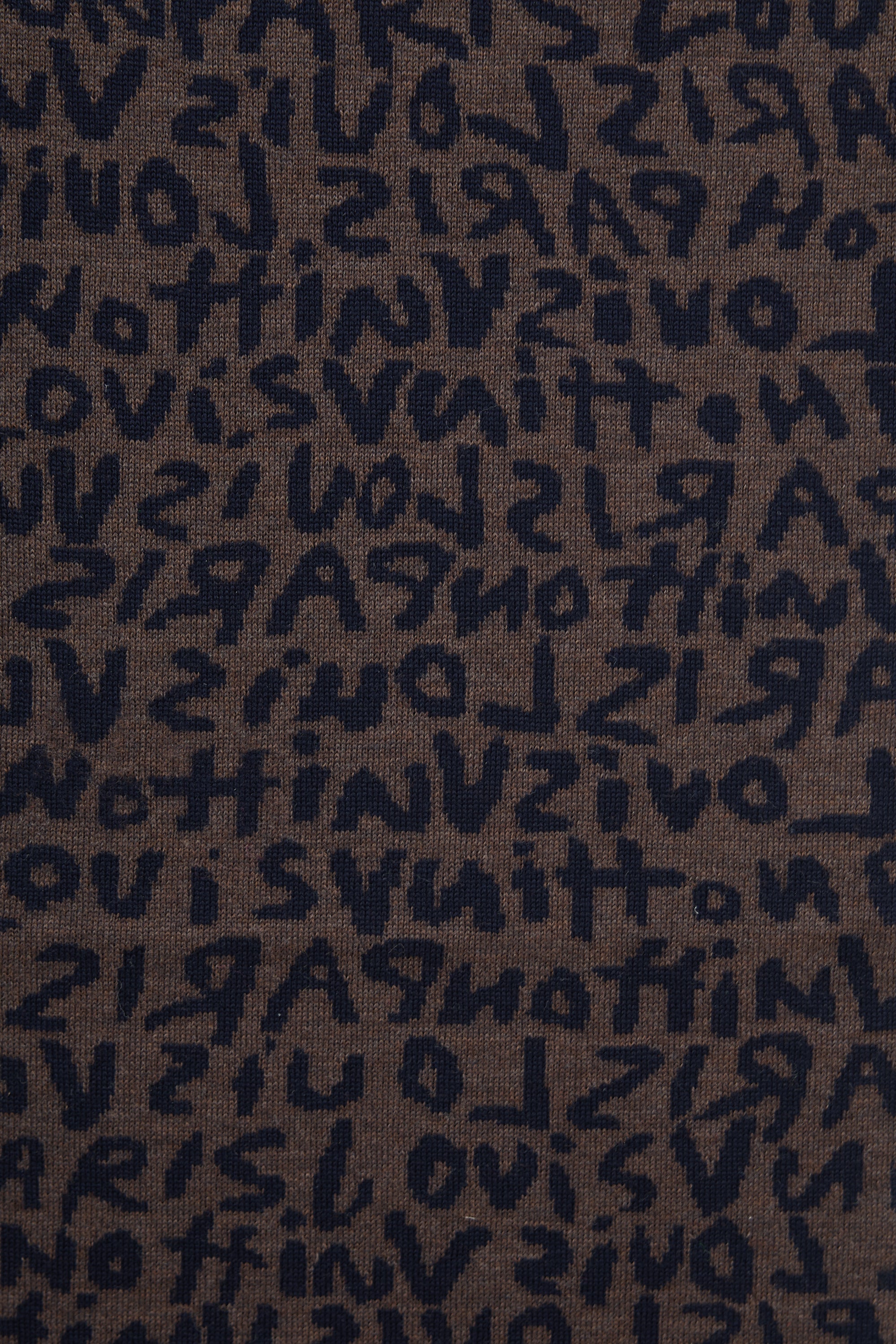 Louis Vuitton X Stephen Sprouse Wool Logo Scarf