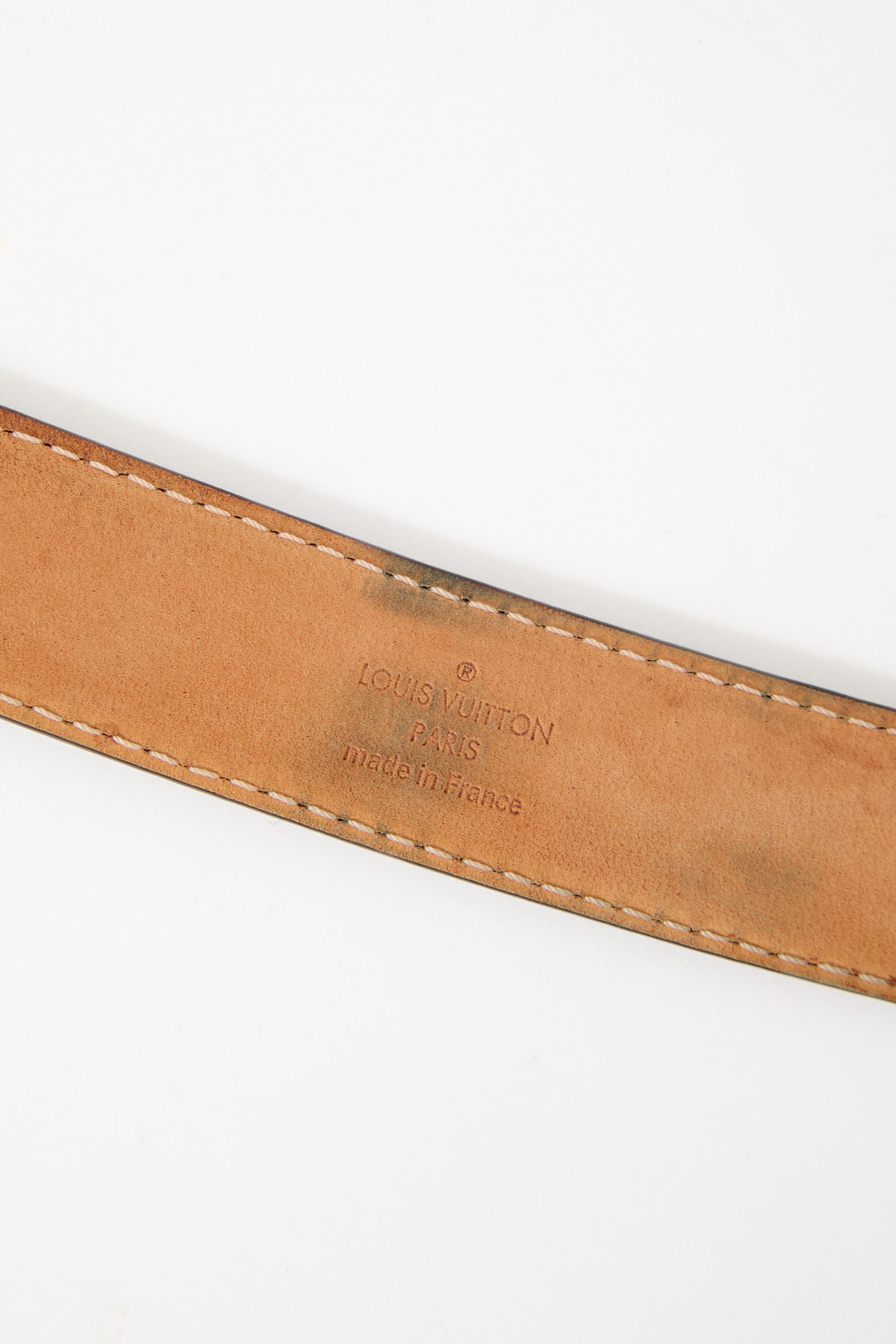 Louis Vuitton 2013 Monogram Iconic Reversible Belt