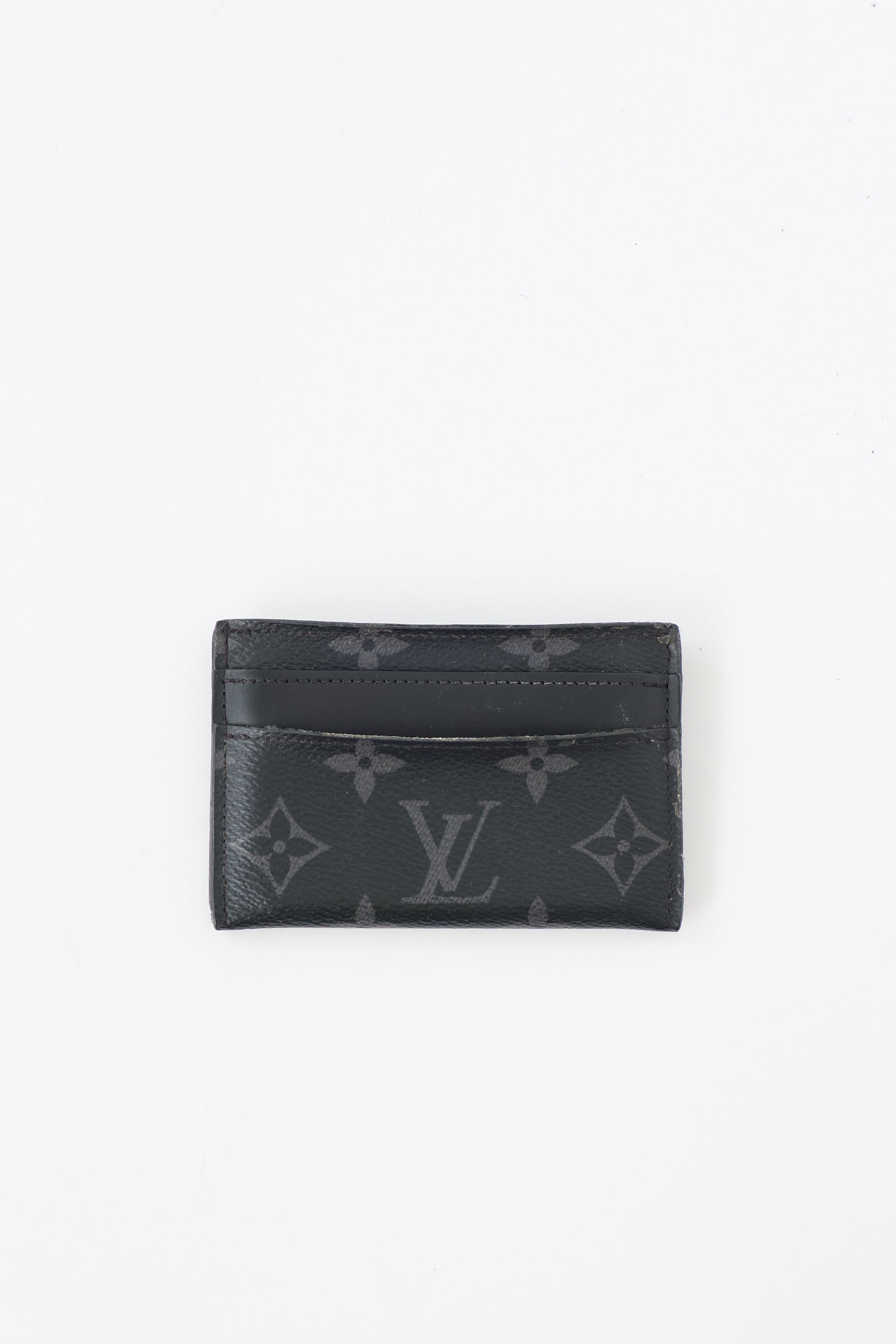 Louis Vuitton Monogram Eclipse Double Card Holder