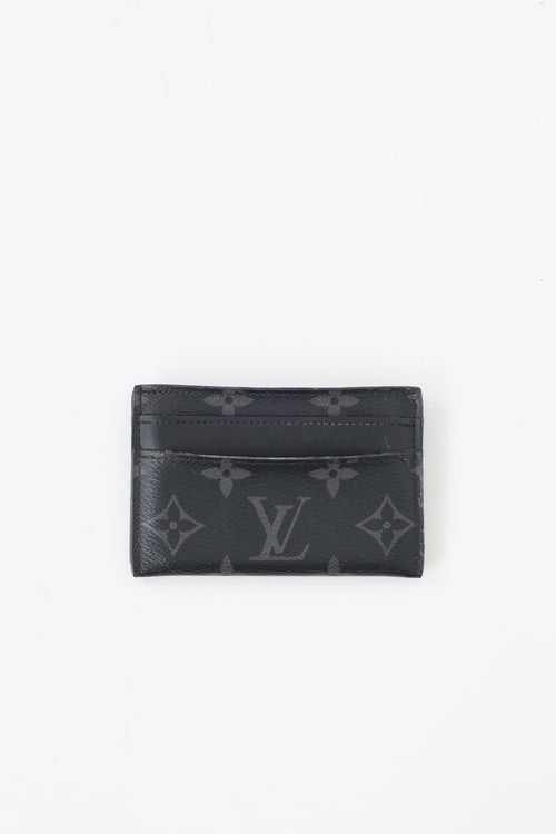 Louis Vuitton Monogram Eclipse Double Card Holder