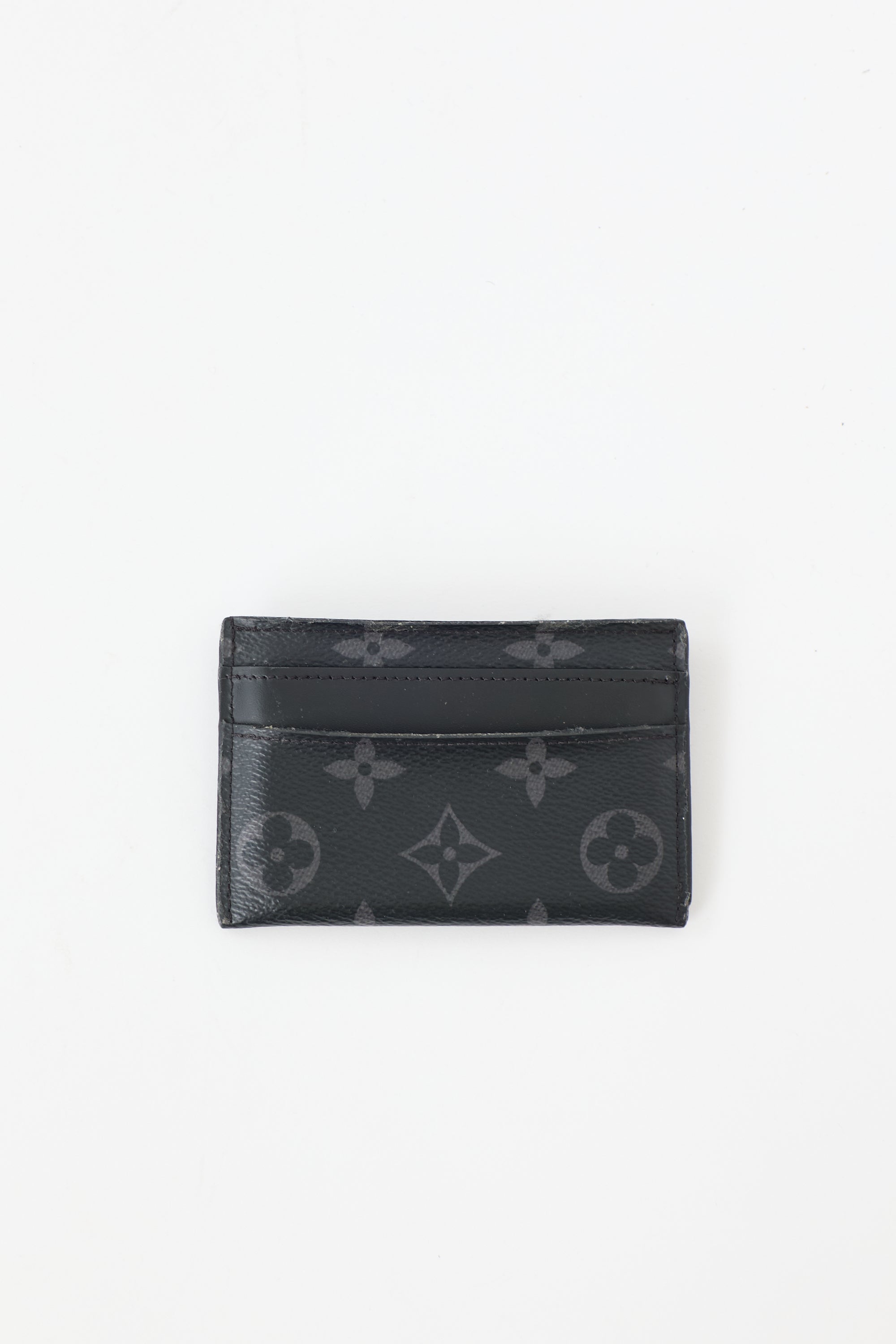 Louis Vuitton Monogram Eclipse Double Card Holder