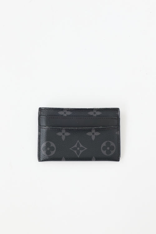 Louis Vuitton Monogram Eclipse Double Card Holder