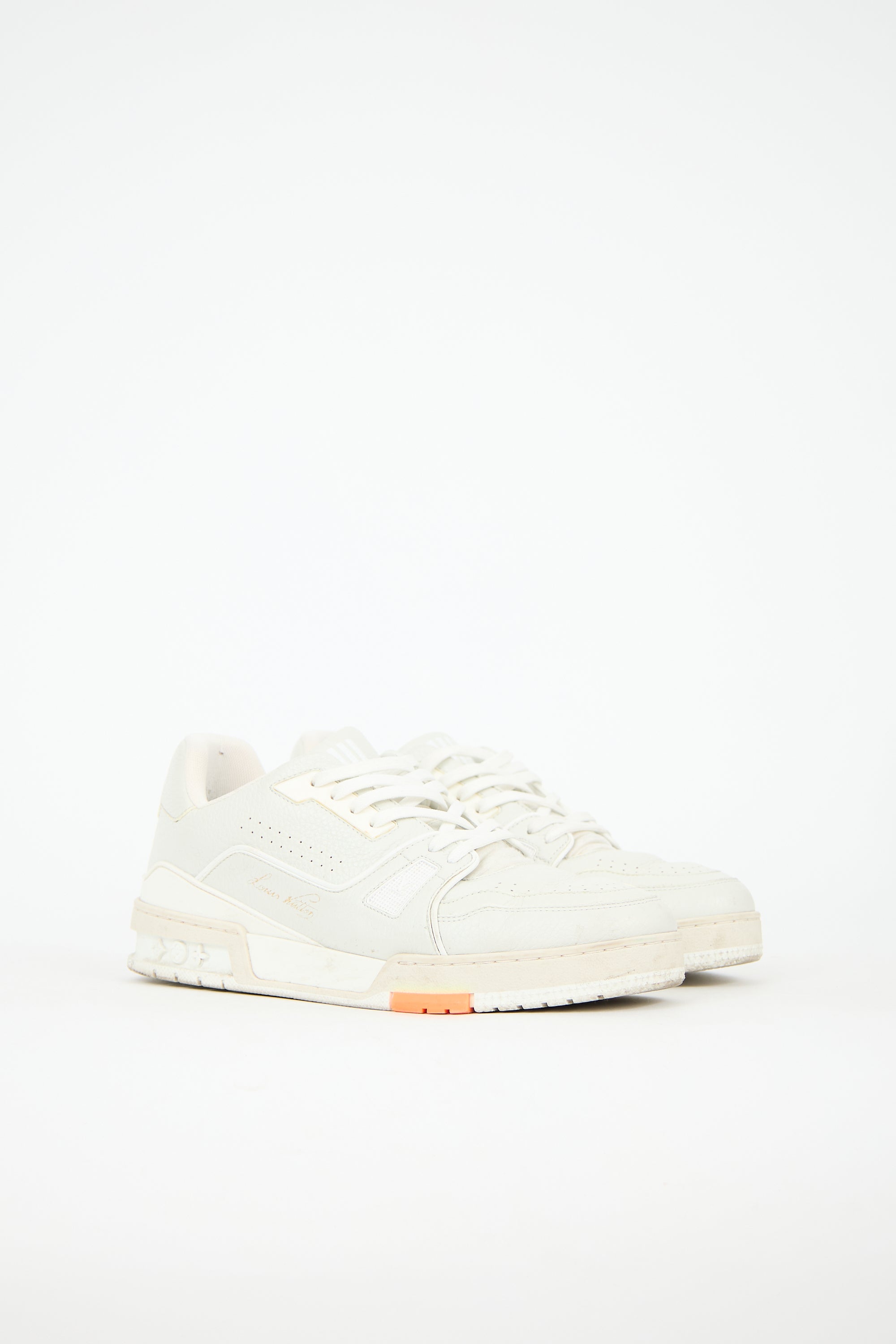 Louis Vuitton Leather Trainer Sneaker