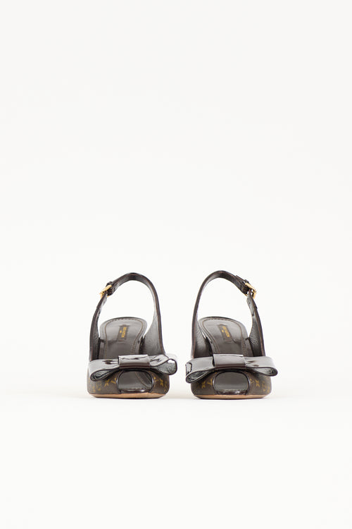 Louis Vuitton Monogram Rivoli Wedge Heel