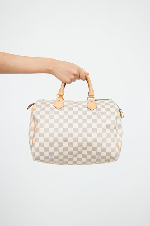 2008 Damier Azure Speedy 30 Bag