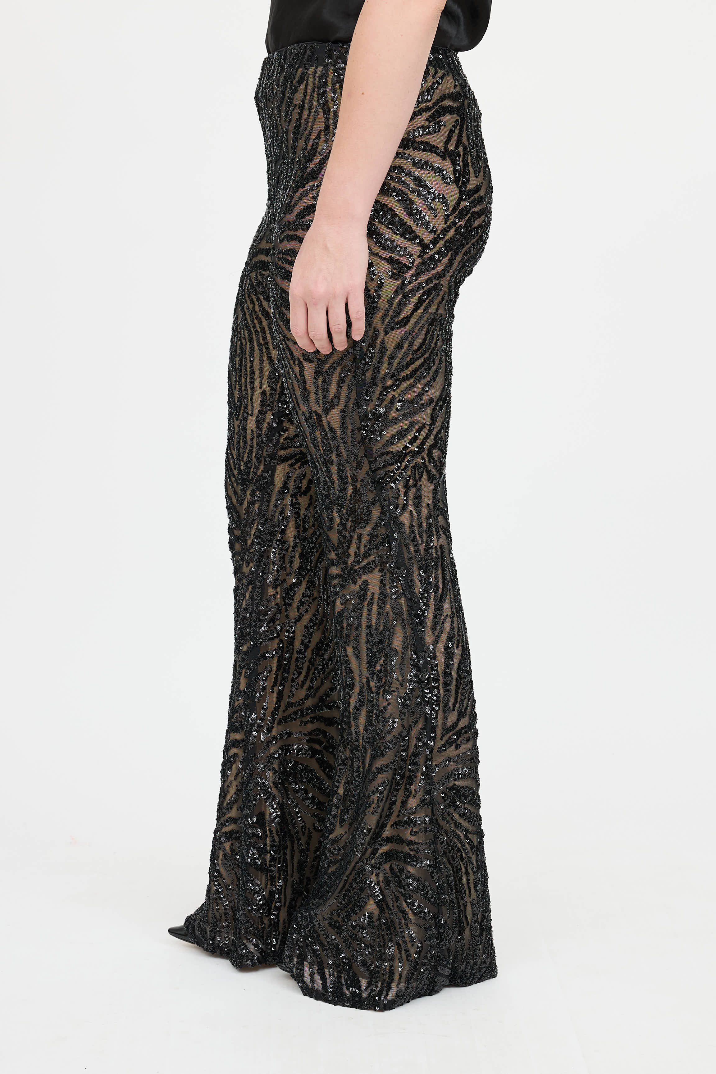 L'AgenceSequin Flared Pant