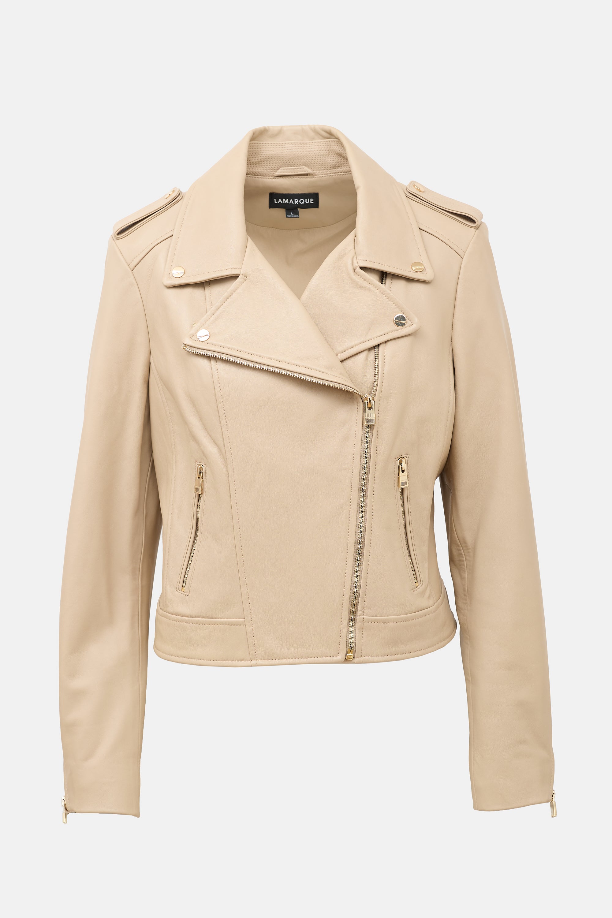 Lamarque Leather Biker Jacket