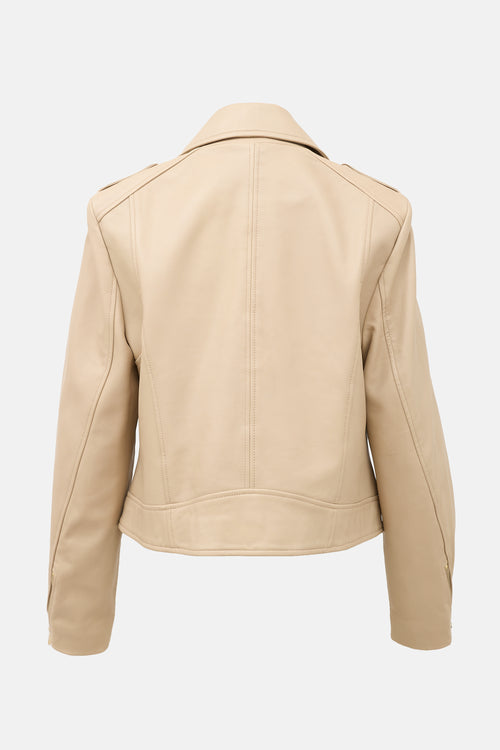 Lamarque Leather Biker Jacket