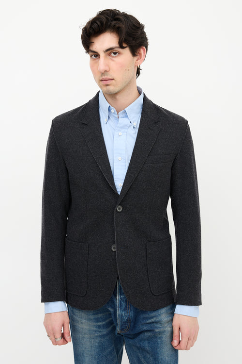 Lanvin Felted Wool Blazer