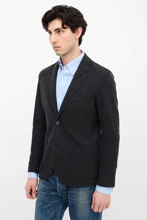 Lanvin Felted Wool Blazer