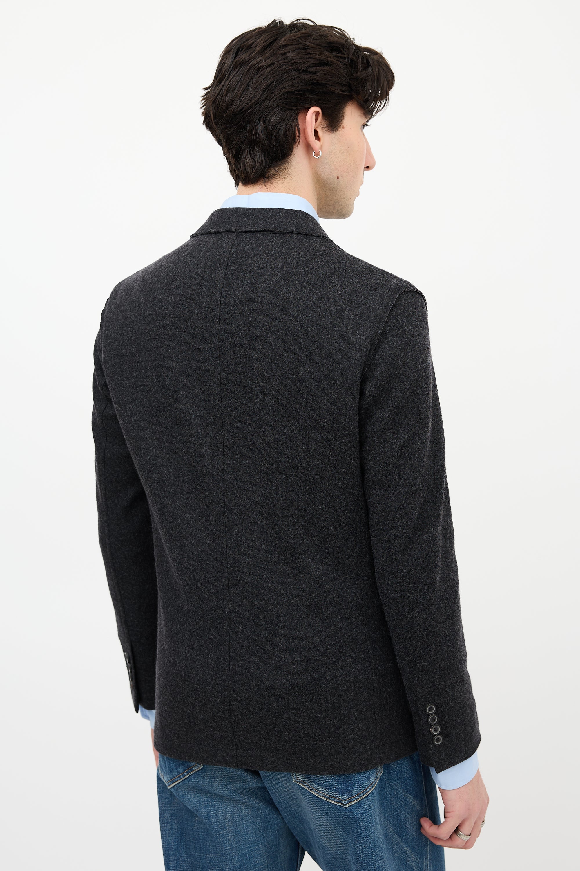 Lanvin Felted Wool Blazer