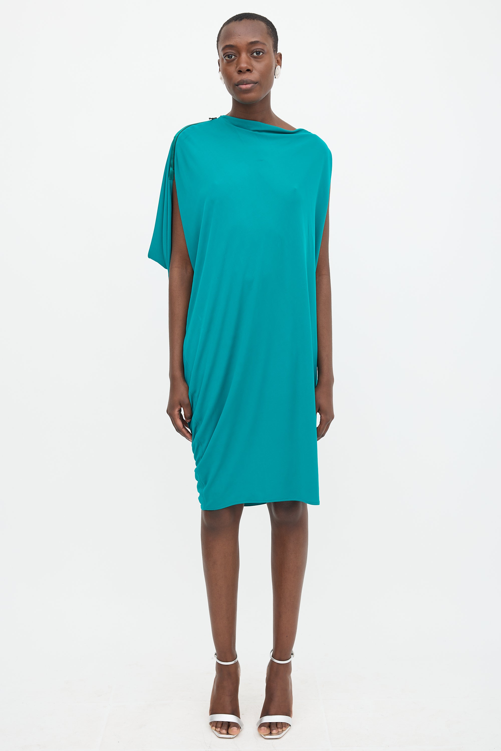 Lanvin Jersey Asymmetric Dress