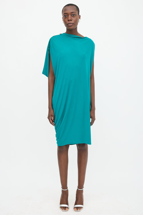 Lanvin Jersey Asymmetric Dress