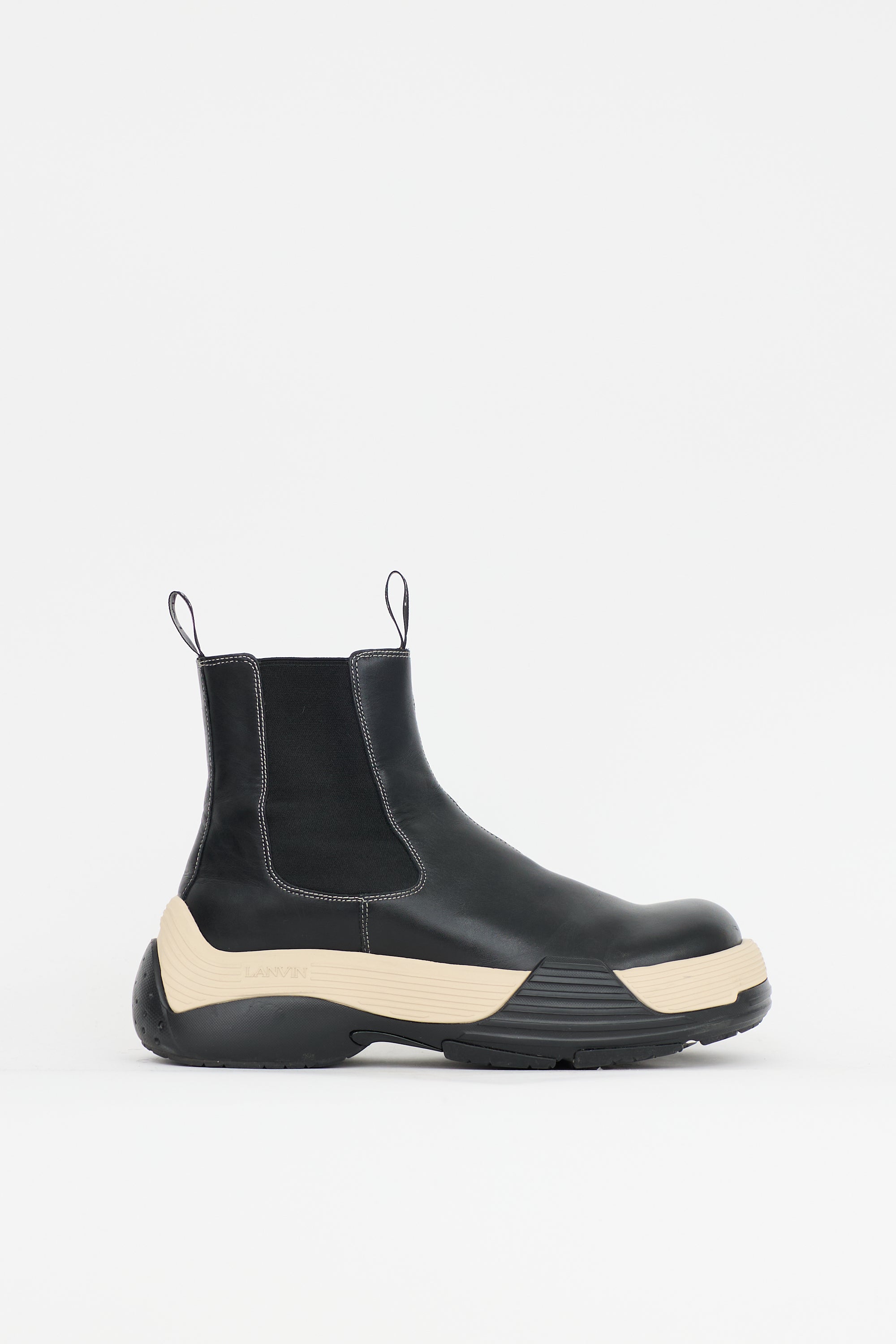 Lanvin Leather Flash X Bold Boot