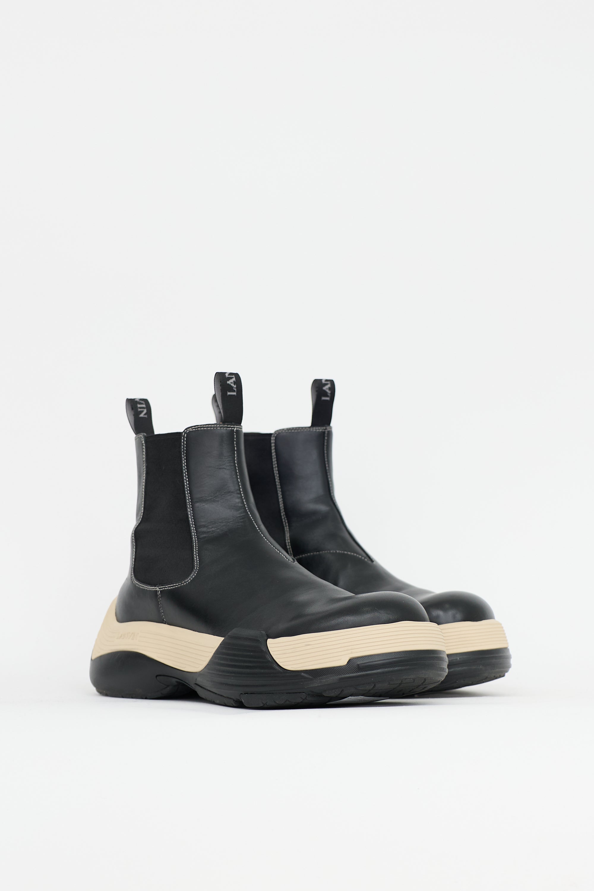 Lanvin Leather Flash X Bold Boot