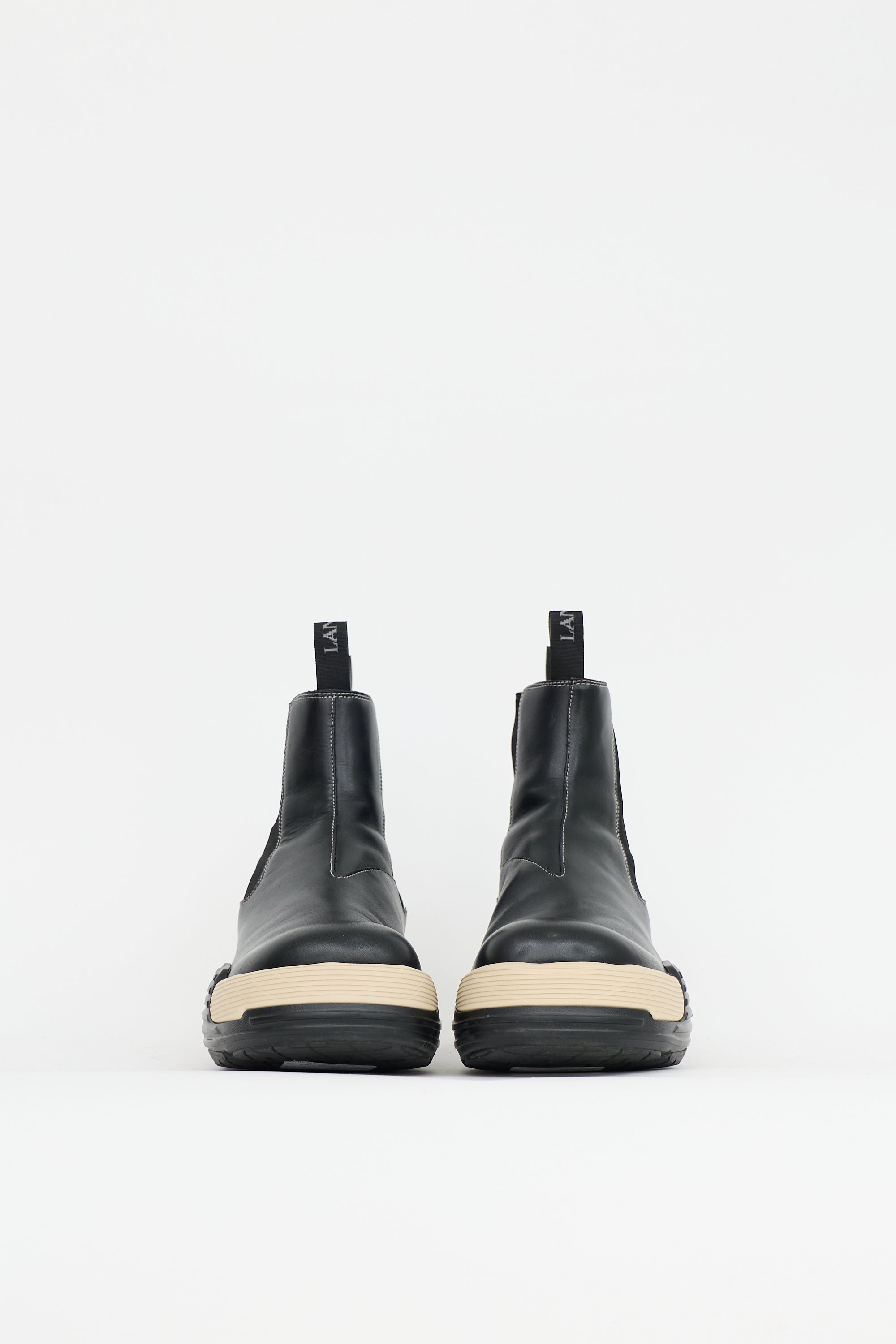 Lanvin Leather Flash X Bold Boot