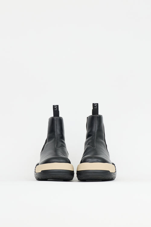 Lanvin Leather Flash X Bold Boot