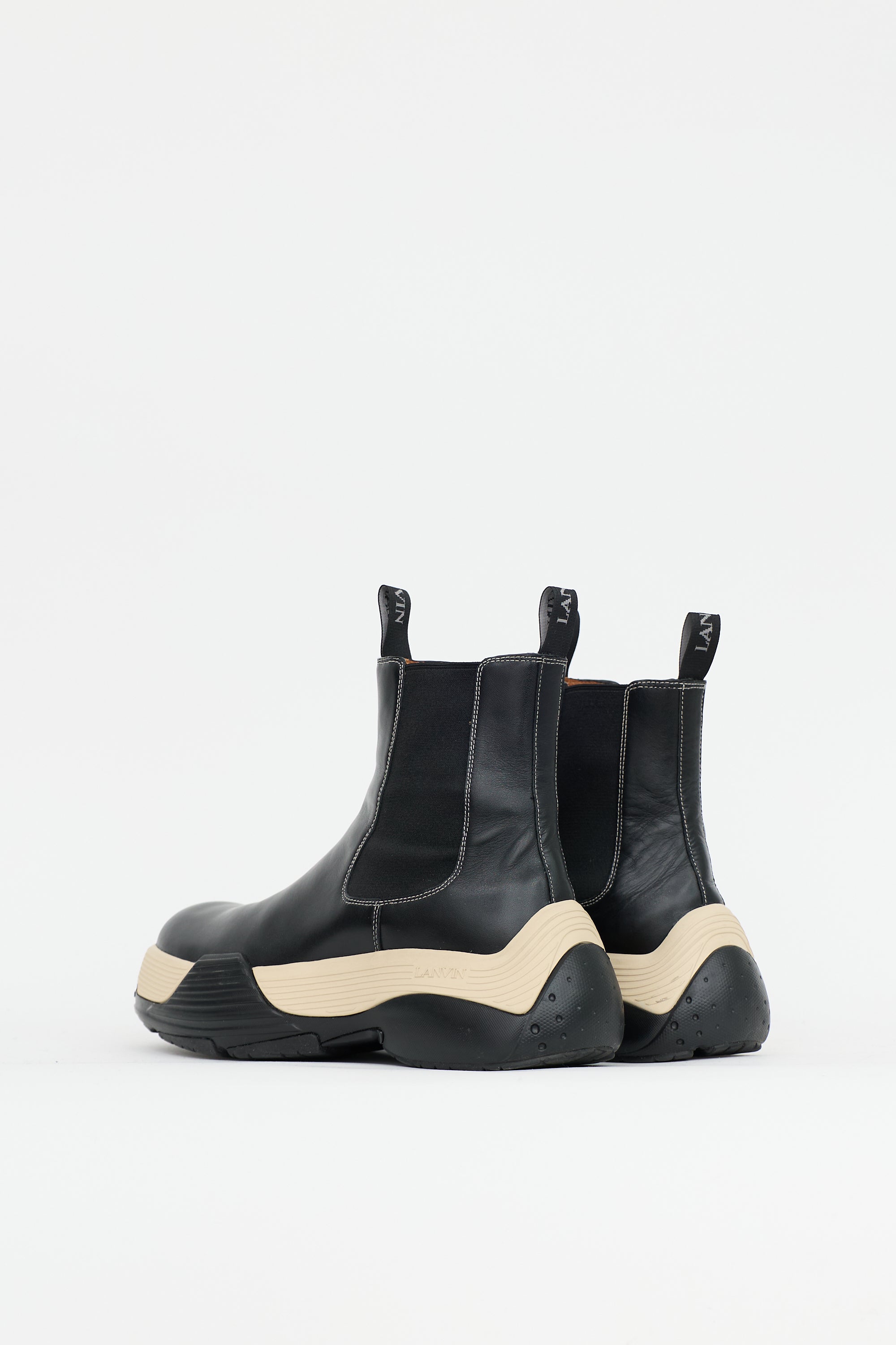 Lanvin Leather Flash X Bold Boot