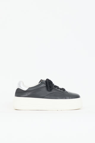 Lanvin Leather Platform Sneaker