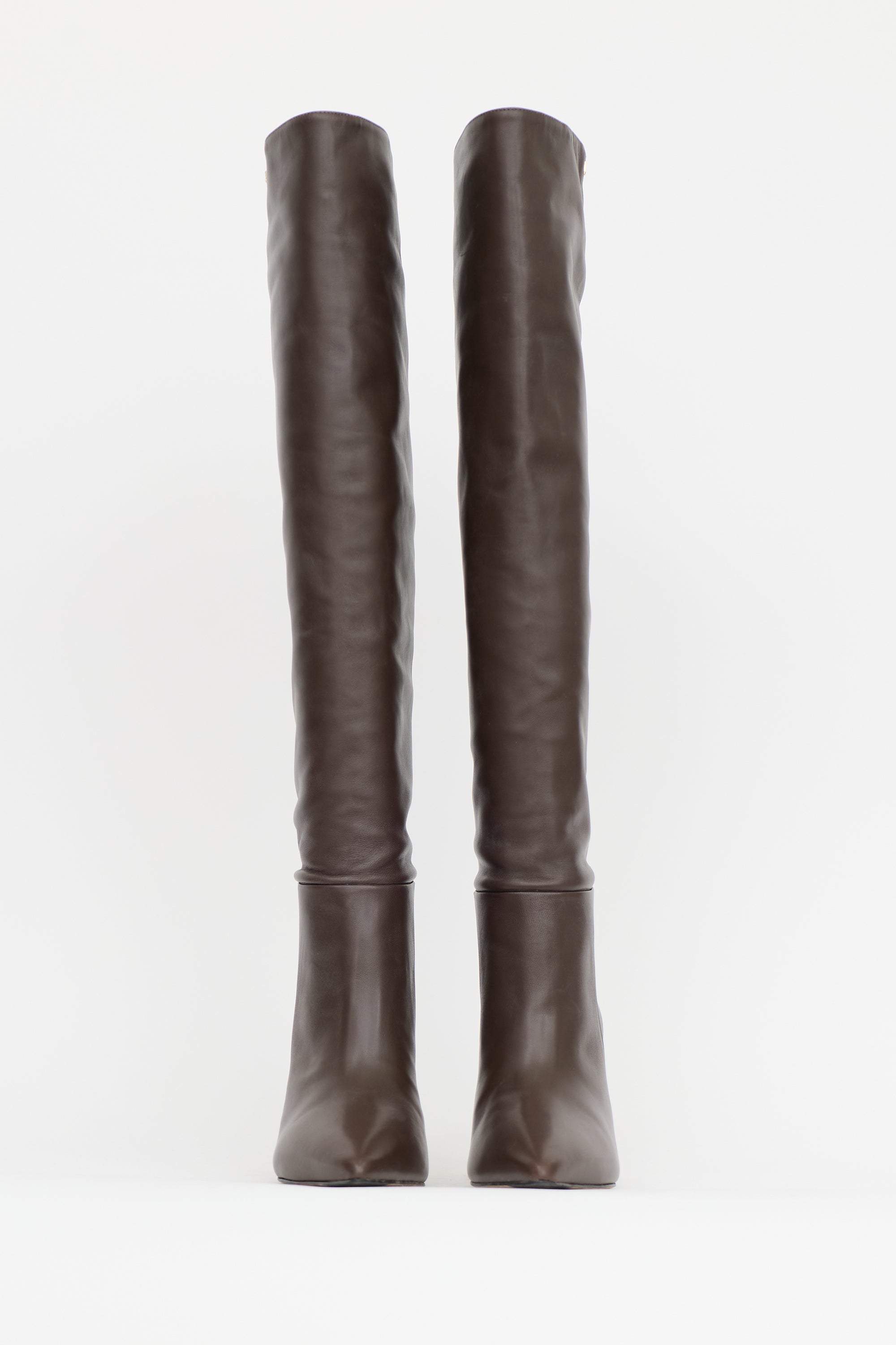 Larroude Leather Kate Hi Boot