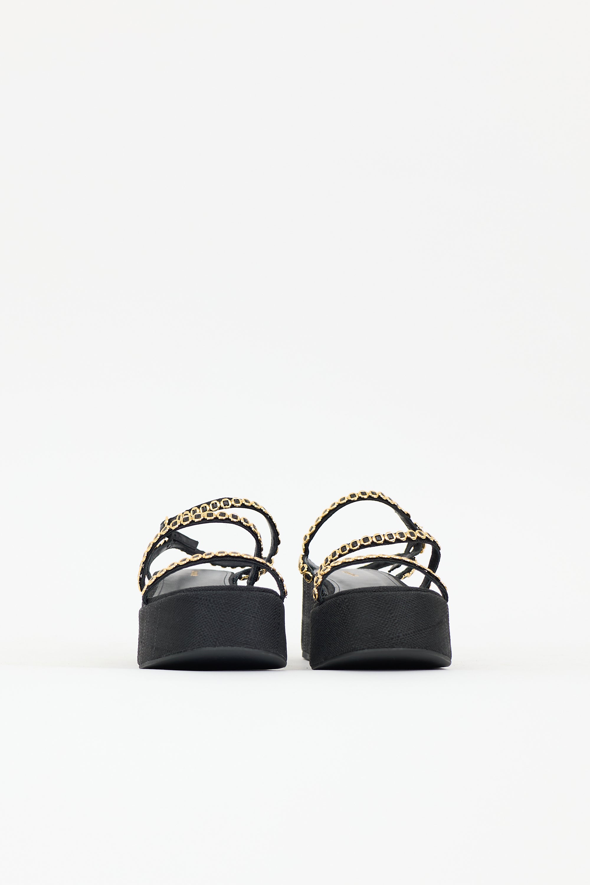 Larroude Rafia Gio Milanina Sandal