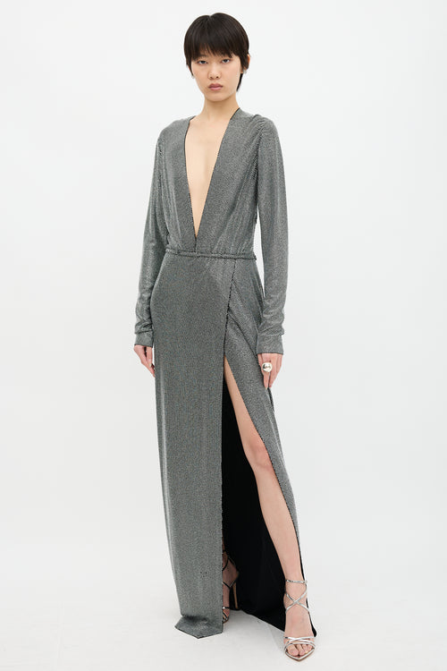 Alexandre Vauthier Embellished Maxi Dress