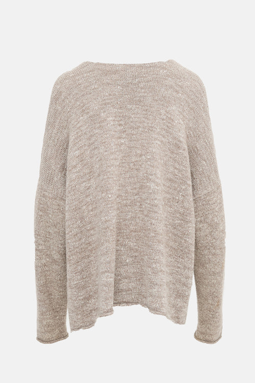 Lauren Manoogian Wool Split Cardigan