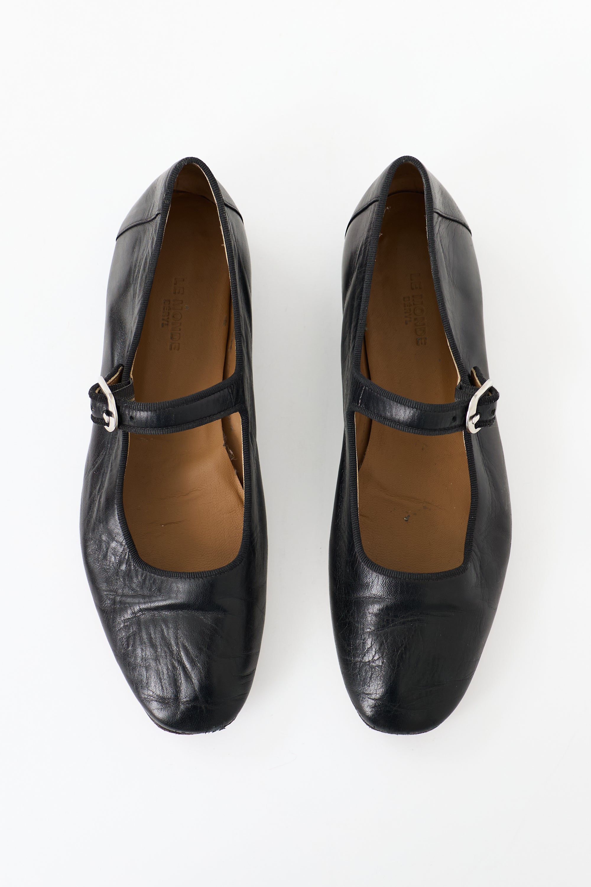 Le Monde Beryl Leather Mary Jane Flat