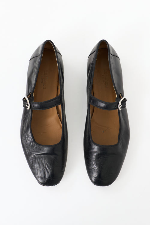 Le Monde Beryl Leather Mary Jane Flat