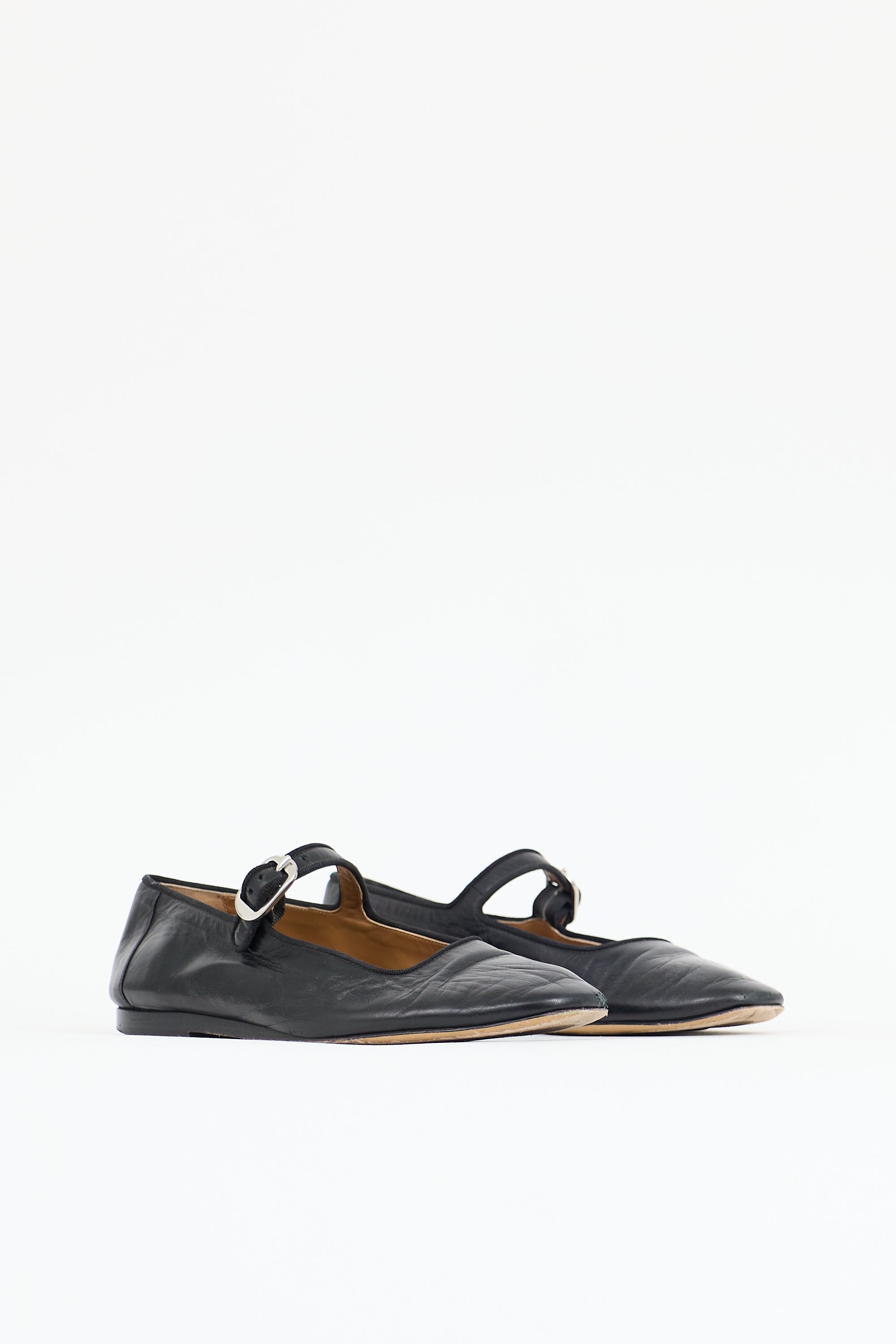 Le Monde Beryl Leather Mary Jane Flat