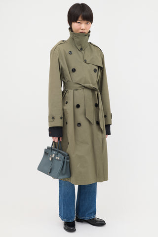 Hermès 2013 Bleu Orage Togo Birkin 25 Bag