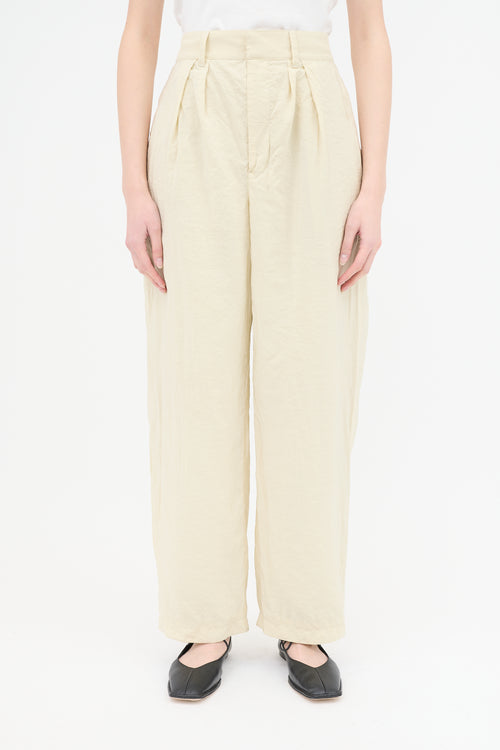 Lemaire Crinkled Pleated Trouser