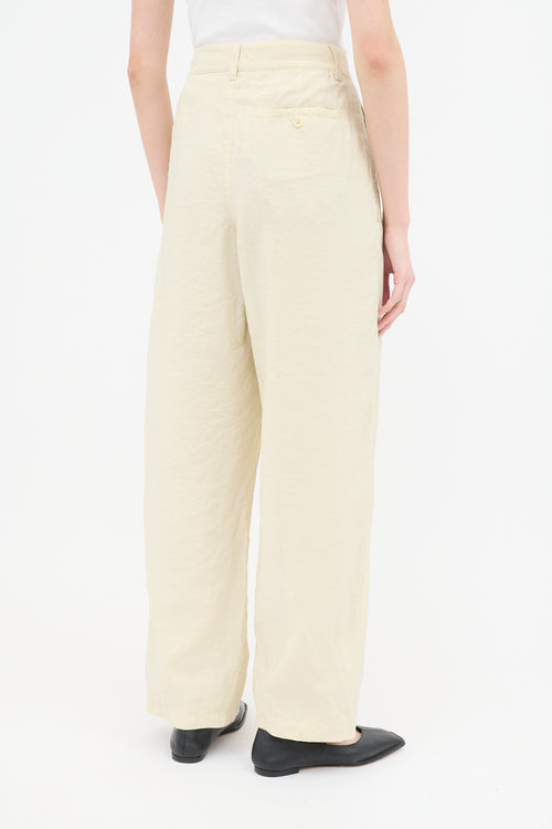 Lemaire Crinkled Pleated Trouser