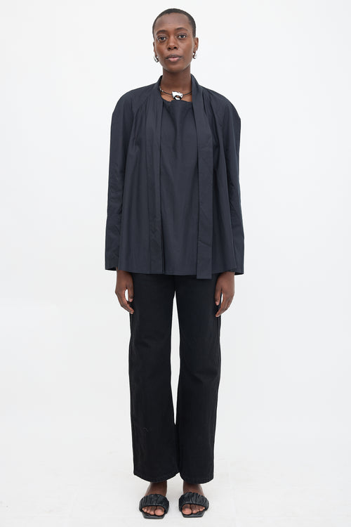 Lemaire Neck Tie Blouse
