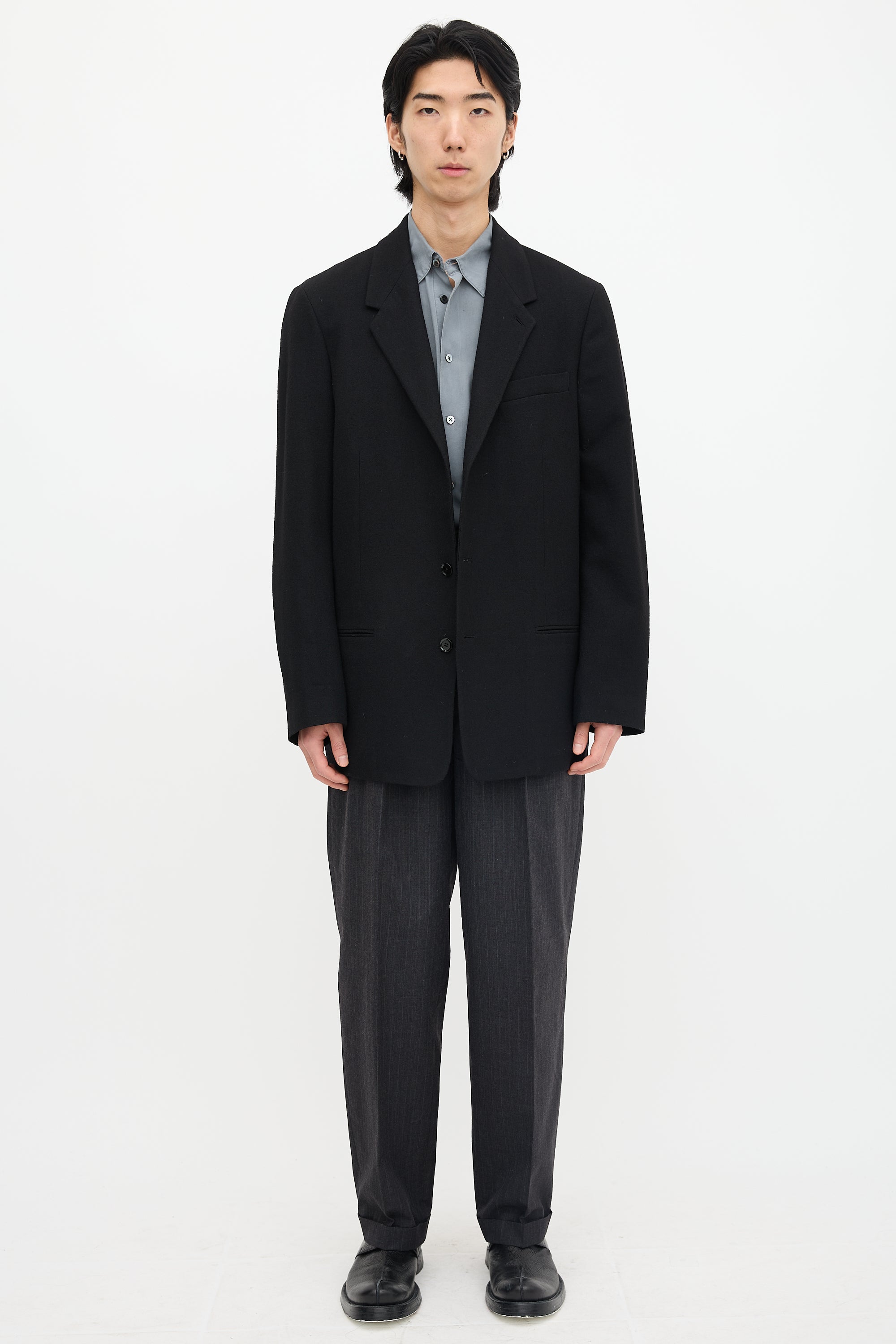 Notched Lapel Blazer