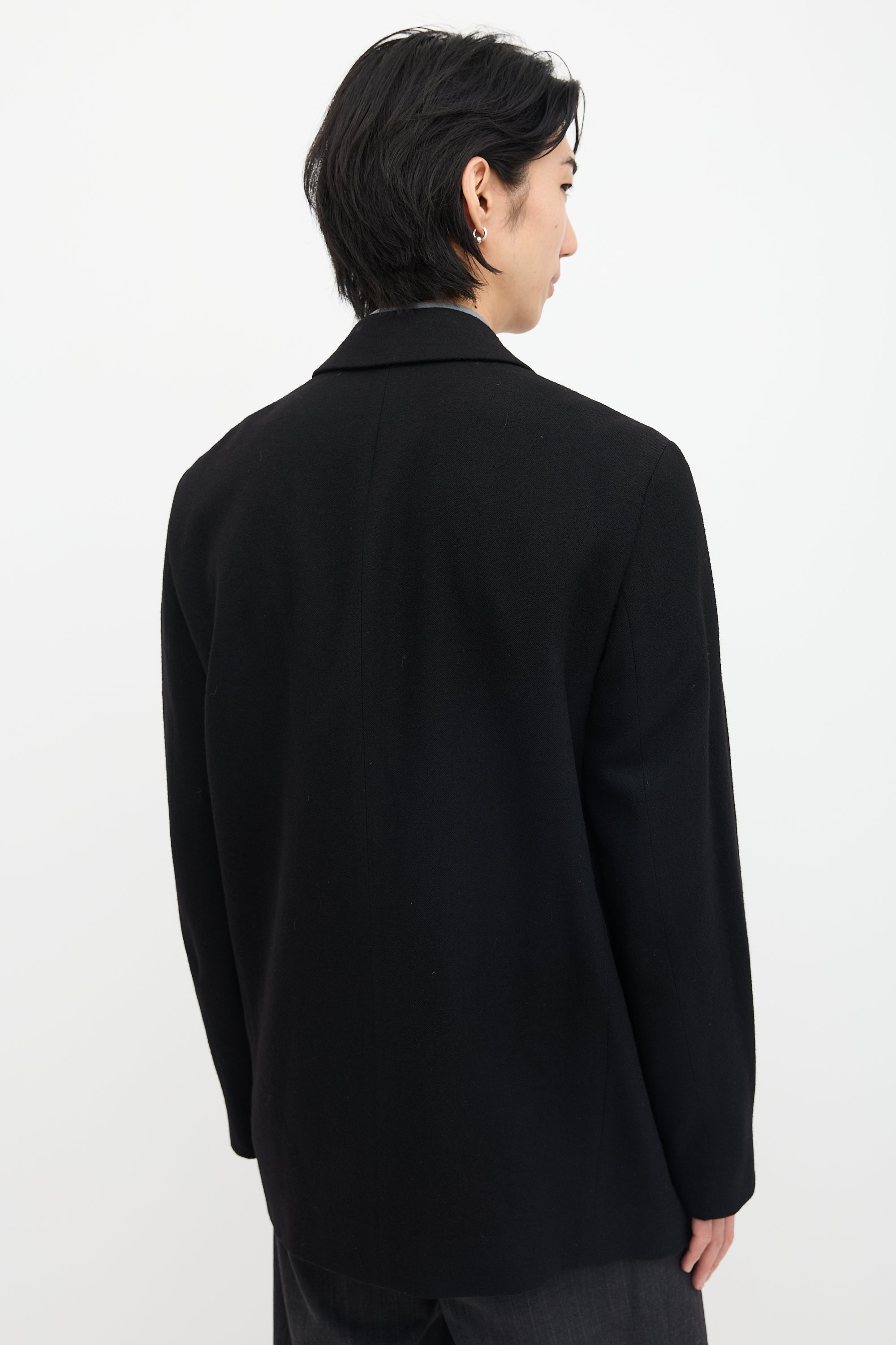 Notched Lapel Blazer