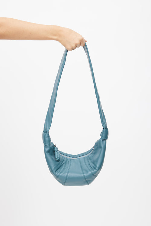 Lemaire Blue Crossiant Bag