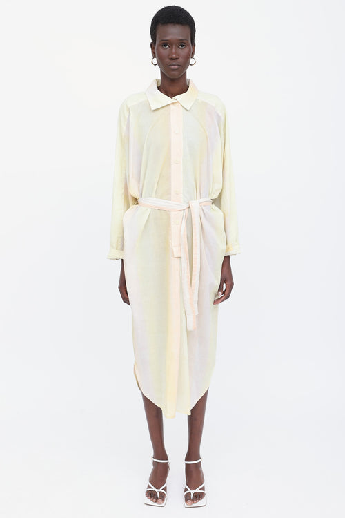 Lemaire Ombre Button Up Dress