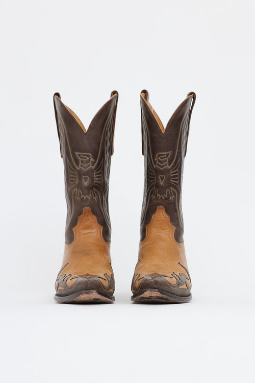 Liberty Boot Co. Aguilla Two Tone Western Boot