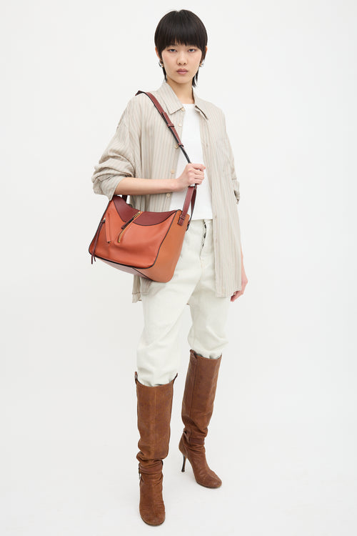 Loewe 2020 Leather Small Hammock Bag