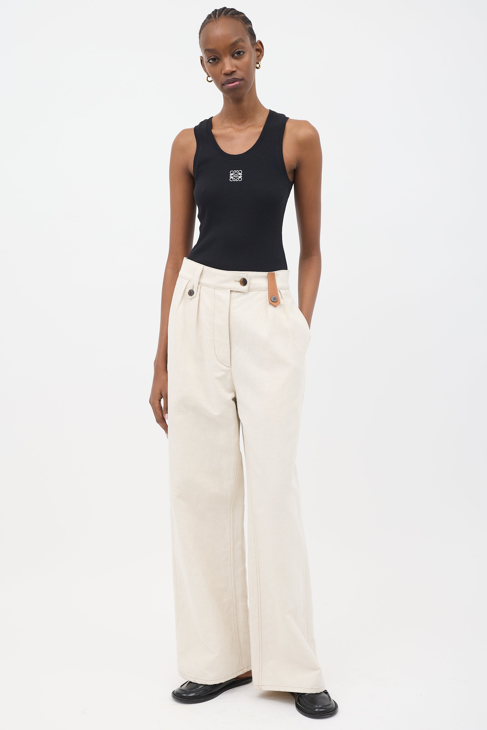 Loewe Anagram Logo Tank Top
