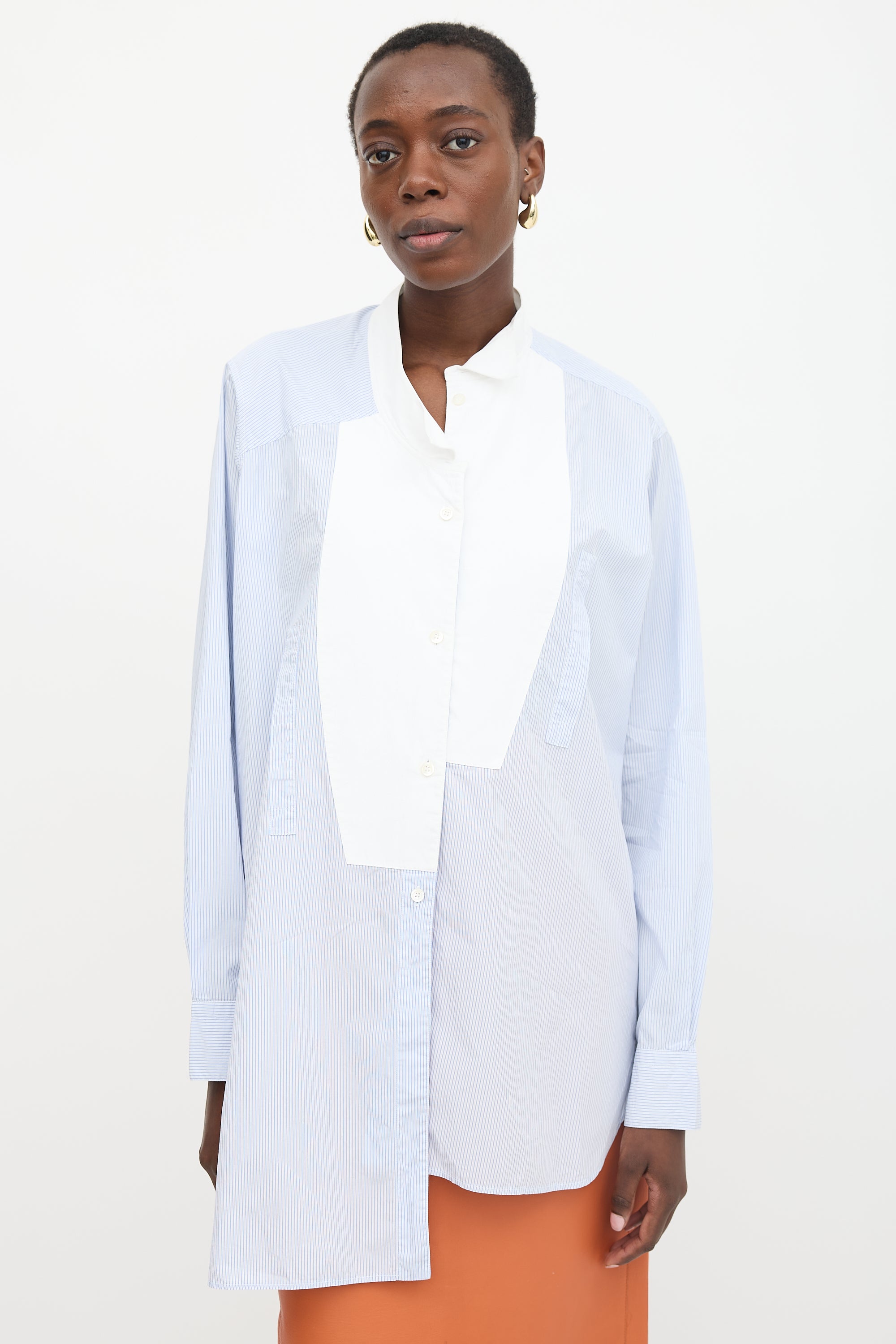 Loewe Asymmetric Bib Shirt