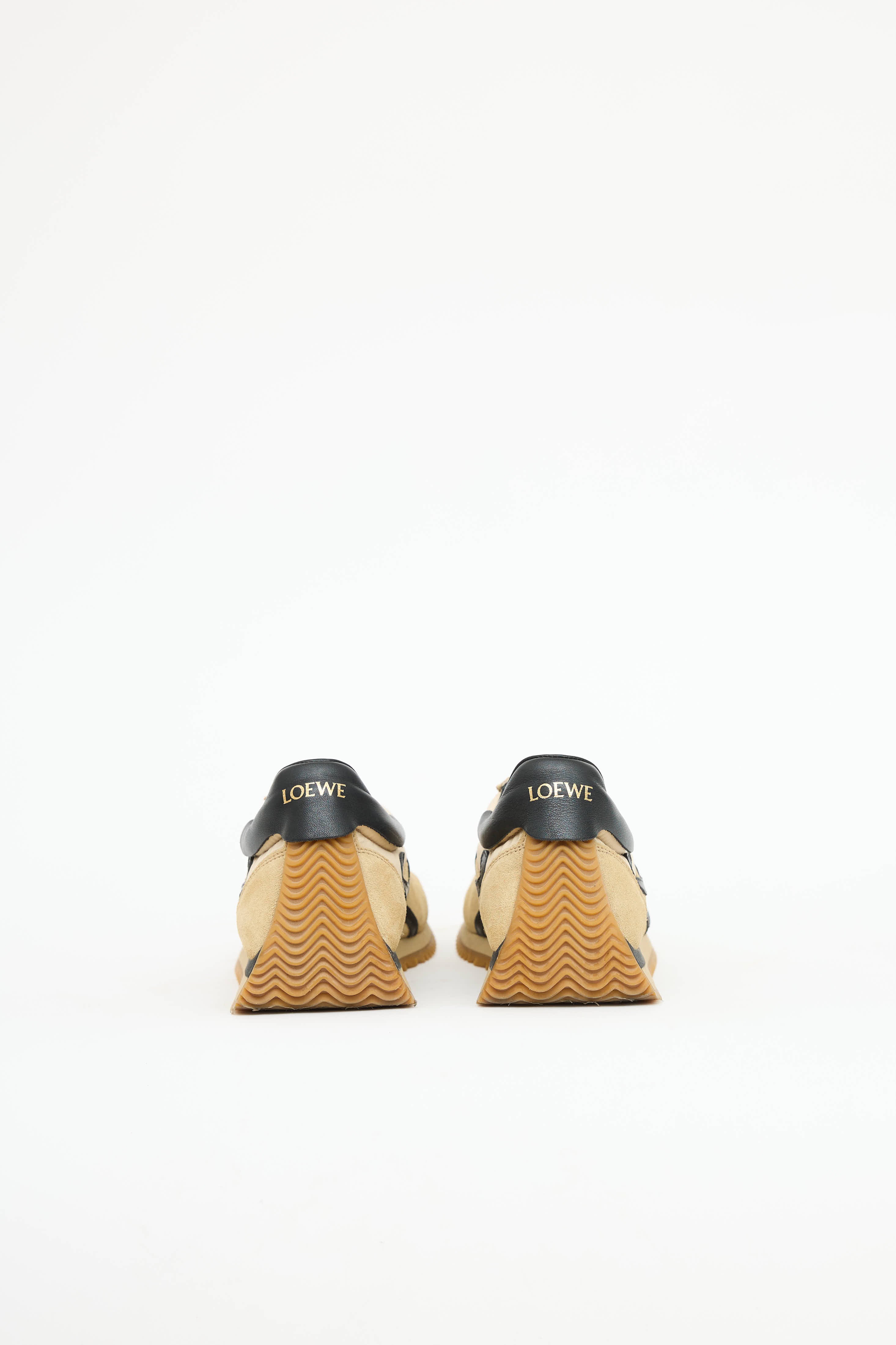 Loewe Nylon Suede Flow Sneaker