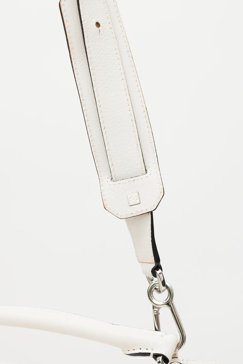 Loewe Beige & Multicolour Small Leather Puzzle Bag
