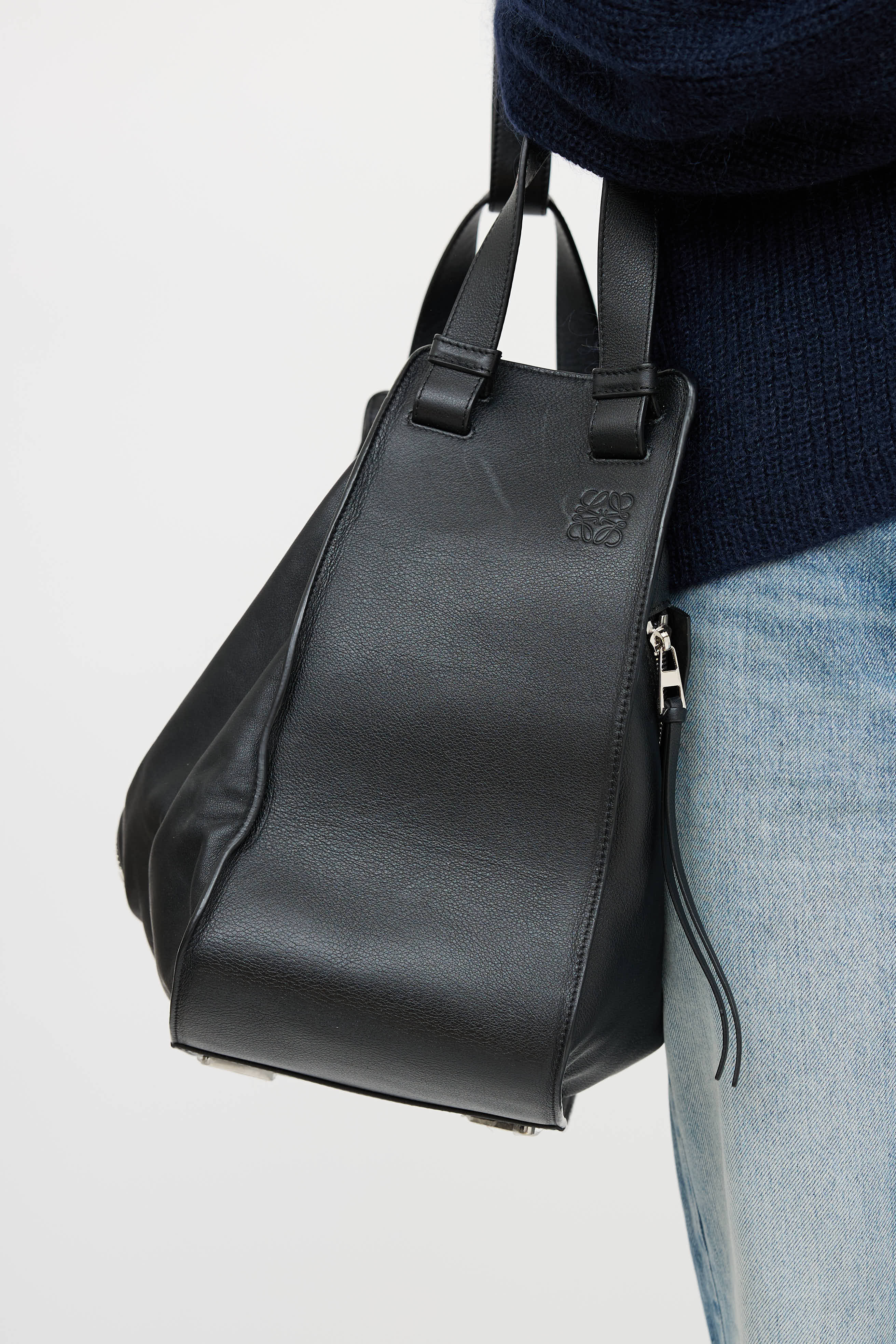 Loewe Leather Hammock Large Bag