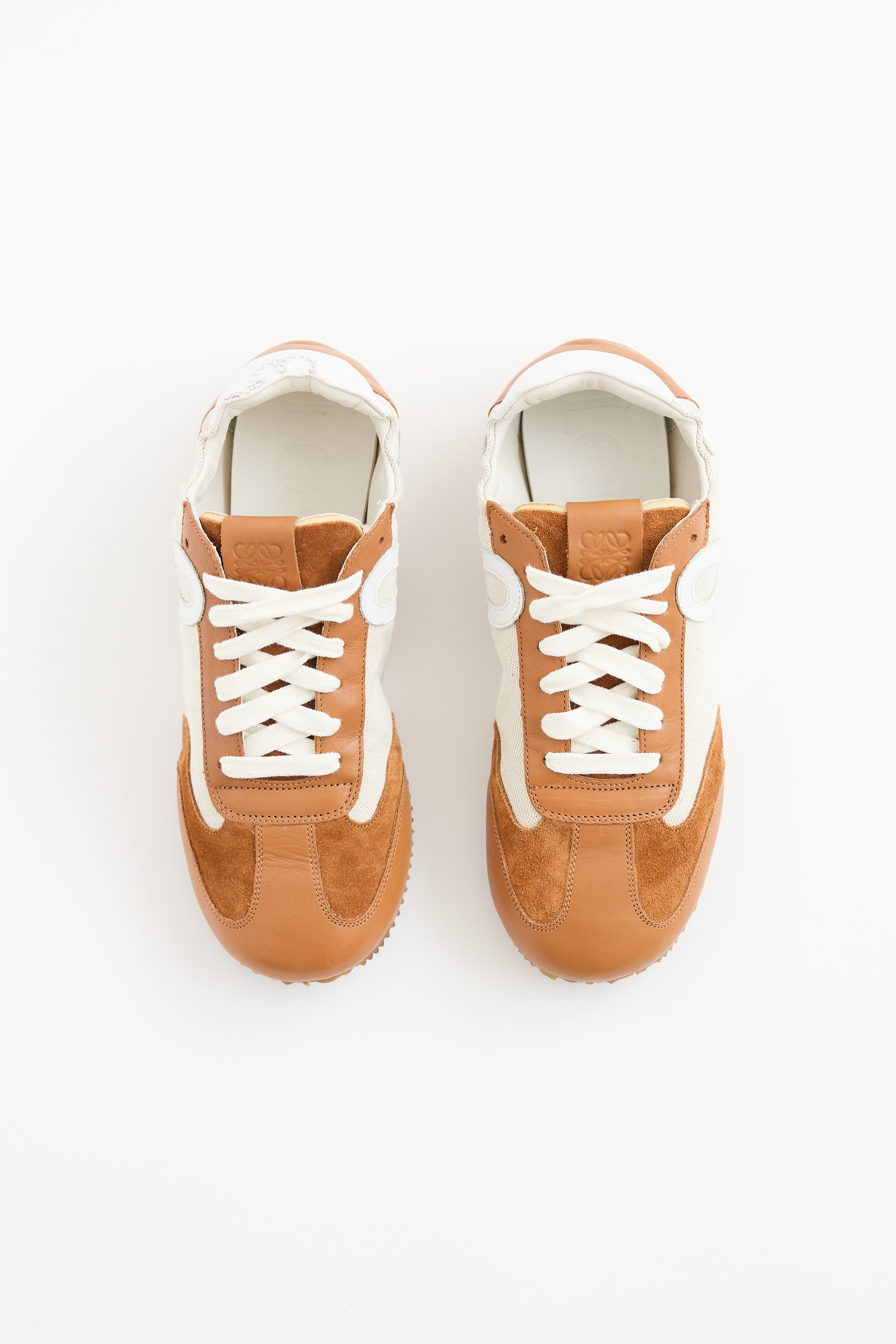Leather Panelled Ballet Sneaker