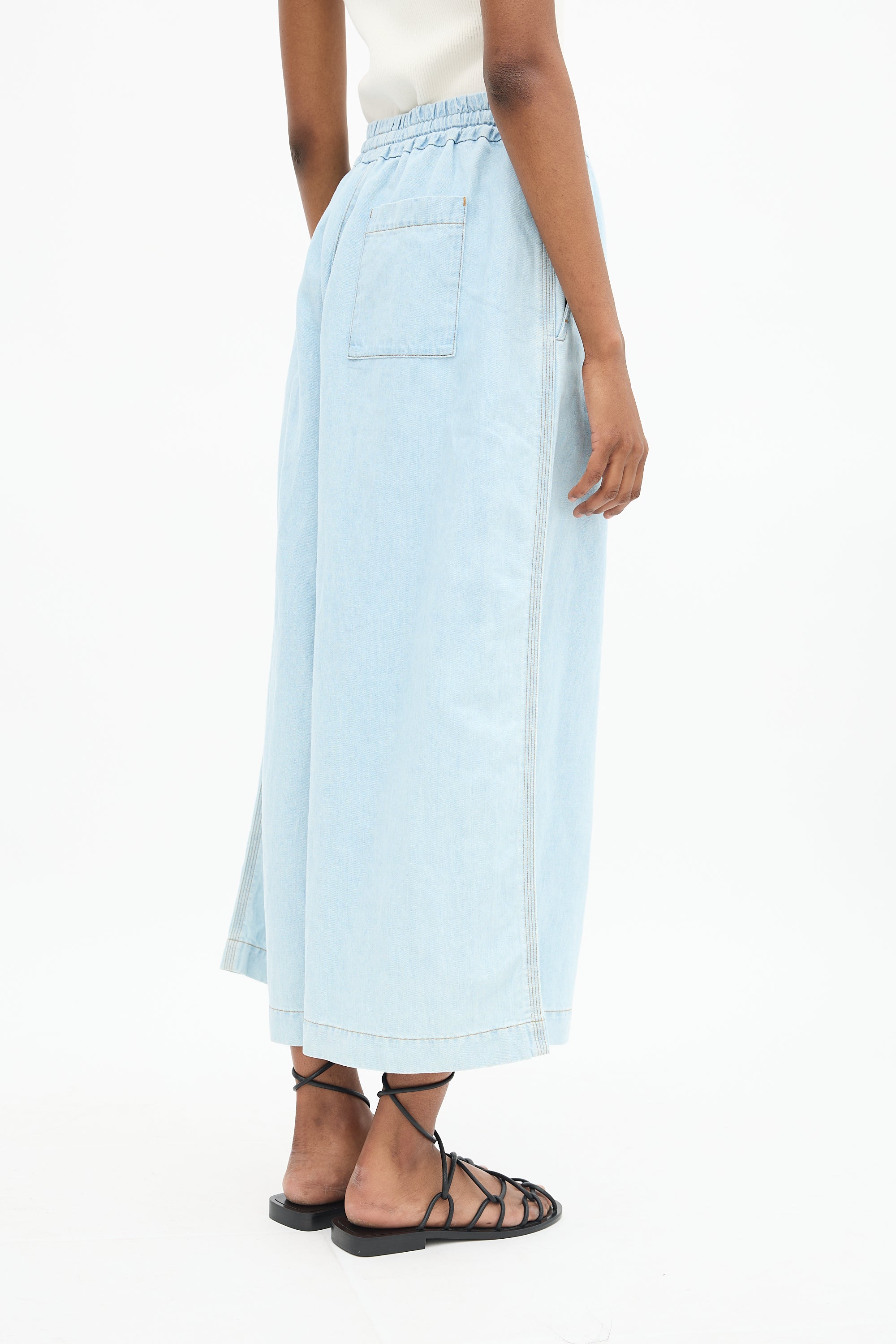 Loewe Denim Logo Pant